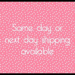 Same day shipping available 💖